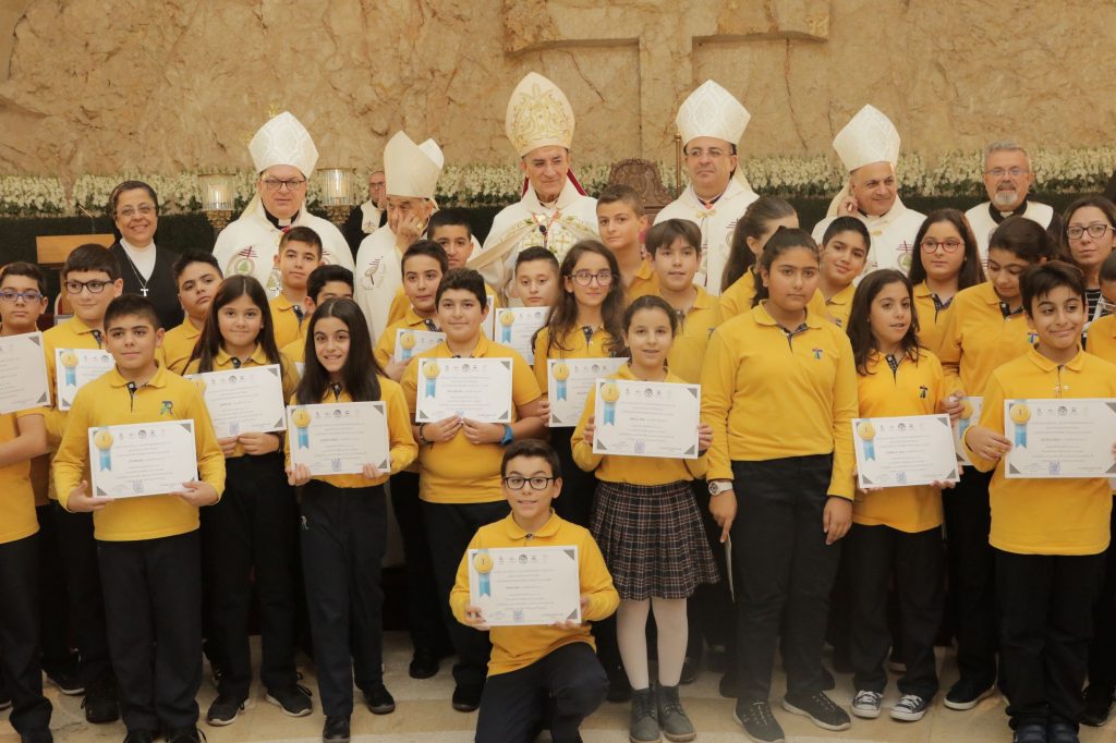 Honorary ceremony for the Online Catholic Schools competition winners